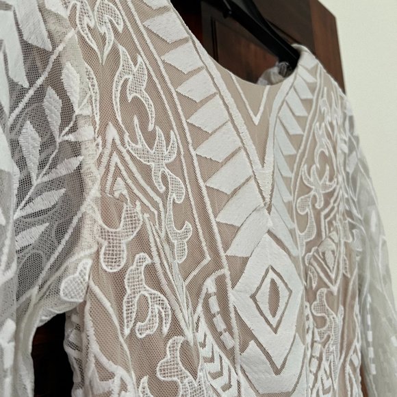 NWT Mini boho chic mesh dress - Picture 5 of 6